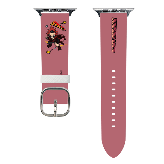 スマートウォッチレザーバンド［ 僕のヒーローアカデミア - ミニキャラ - 切島 鋭児郎 ］