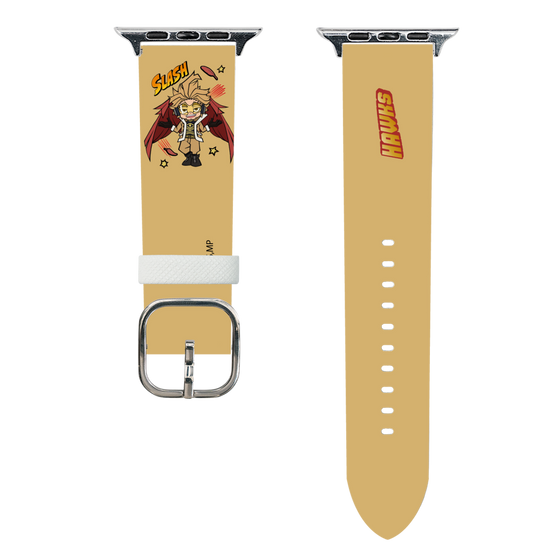スマートウォッチレザーバンド［ 僕のヒーローアカデミア - ミニキャラ - ホークス ］