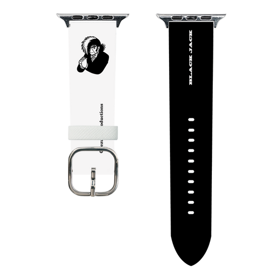 スマートウォッチレザーバンド［ ブラック・ジャック - ブラック・ジャック ］