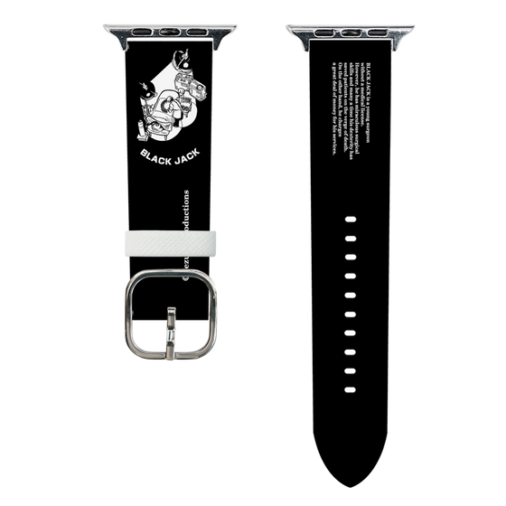 スマートウォッチレザーバンド［ ブラック・ジャック - 手術 ］