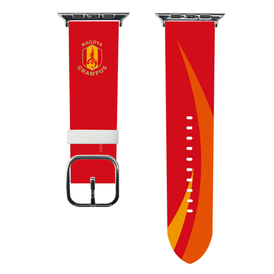 スマートウォッチレザーバンド［ 名古屋グランパスエイト - クラブフラッグ ］