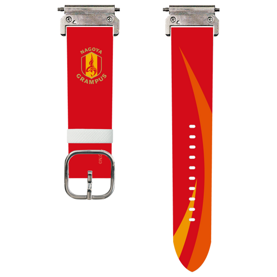 スマートウォッチレザーバンド［ 名古屋グランパスエイト - クラブフラッグ ］