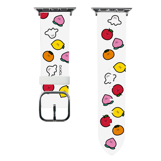 スマートウォッチレザーバンド［ シナぷしゅ - フルーツ ］