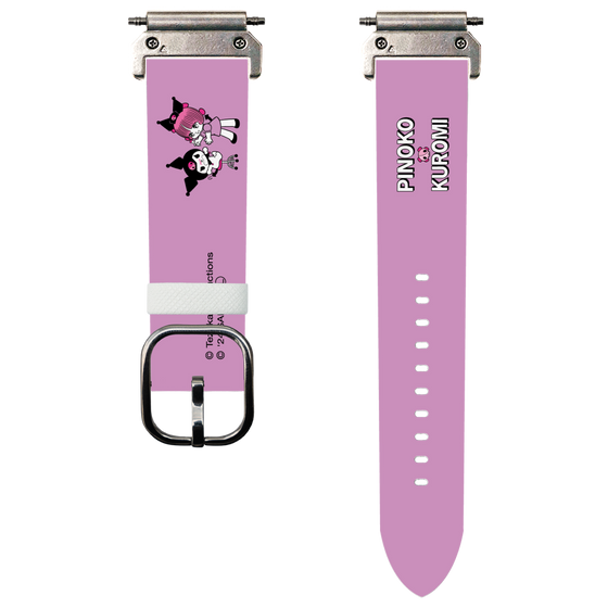 スマートウォッチレザーバンド［ ピノコ×サンリオキャラクターズ - ピノコ×クロミ ］