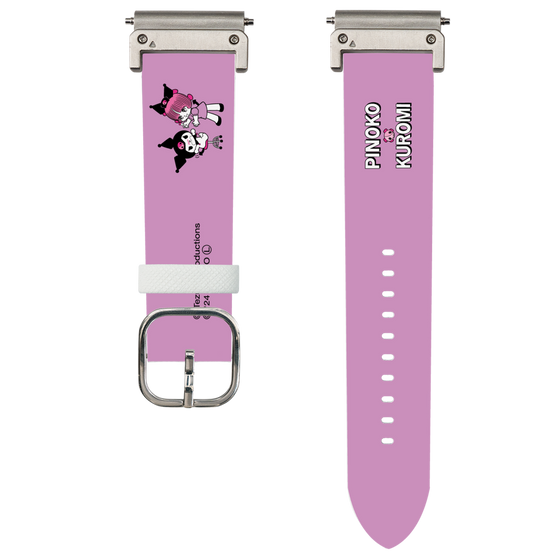 スマートウォッチレザーバンド［ ピノコ×サンリオキャラクターズ - ピノコ×クロミ ］