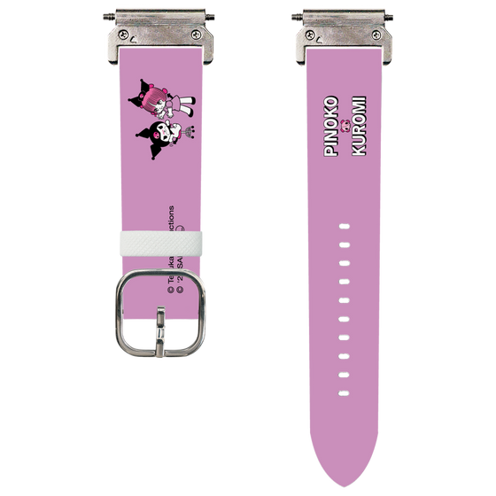 スマートウォッチレザーバンド［ ピノコ×サンリオキャラクターズ - ピノコ×クロミ ］