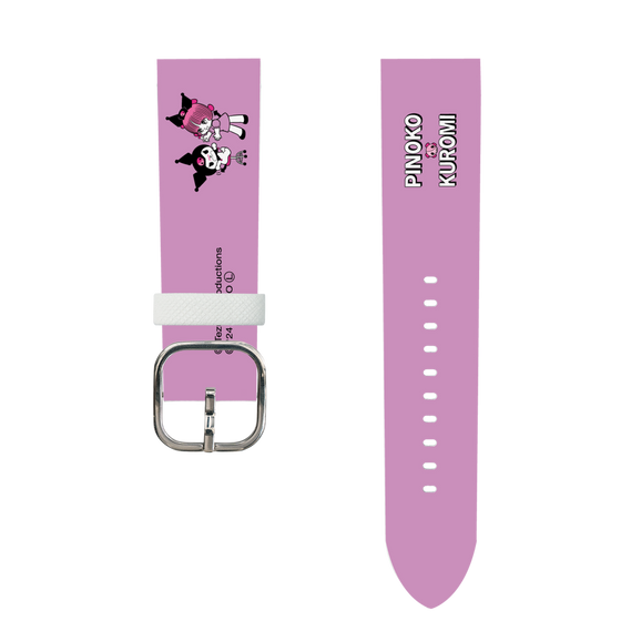 スマートウォッチレザーバンド［ ピノコ×サンリオキャラクターズ - ピノコ×クロミ ］