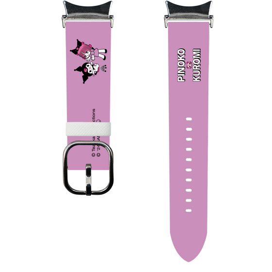 スマートウォッチレザーバンド［ ピノコ×サンリオキャラクターズ - ピノコ×クロミ ］