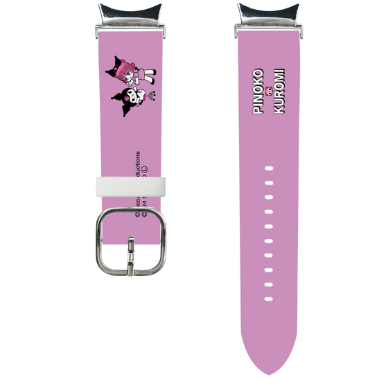 スマートウォッチレザーバンド［ ピノコ×サンリオキャラクターズ - ピノコ×クロミ ］