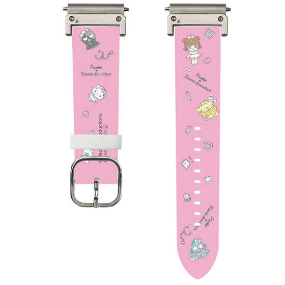 スマートウォッチレザーバンド［ ピノコ×サンリオキャラクターズ - お医者さんごっこ ］