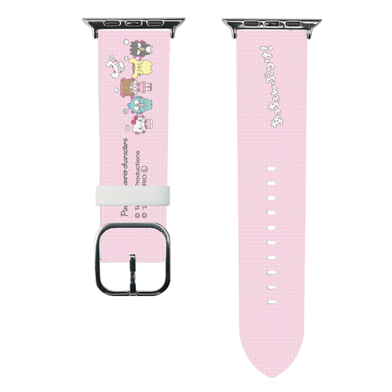 スマートウォッチレザーバンド［ ピノコ×サンリオキャラクターズ - 仲良し ］