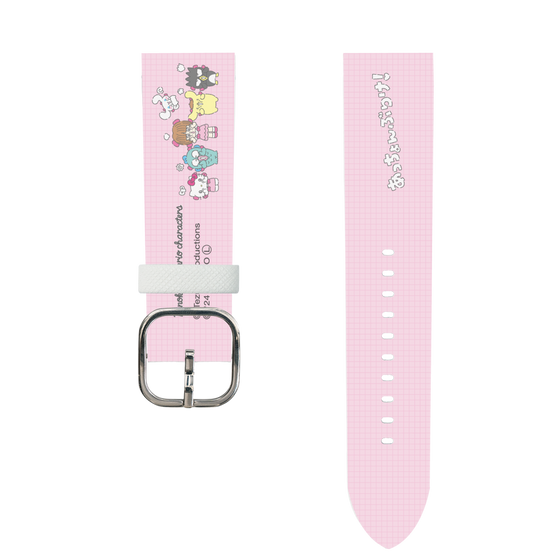 スマートウォッチレザーバンド［ ピノコ×サンリオキャラクターズ - 仲良し ］