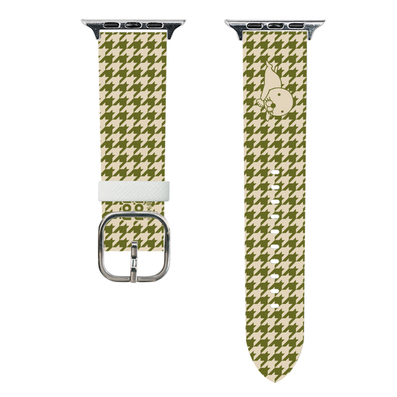 スマートウォッチレザーバンド［ ぼのぼの - ワントーン - カーキ ］