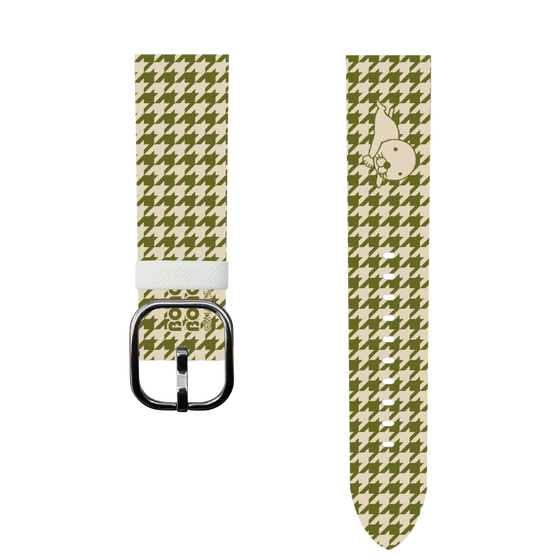 スマートウォッチレザーバンド［ ぼのぼの - ワントーン - カーキ ］