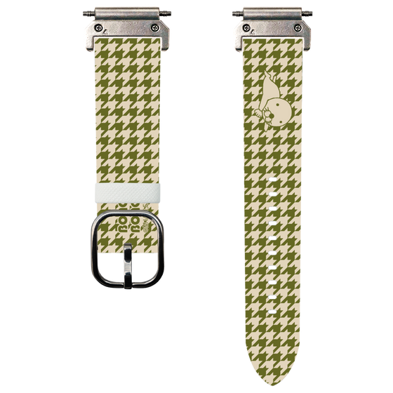 スマートウォッチレザーバンド［ ぼのぼの - ワントーン - カーキ ］