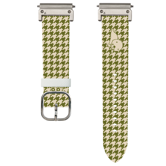 スマートウォッチレザーバンド［ ぼのぼの - ワントーン - カーキ ］