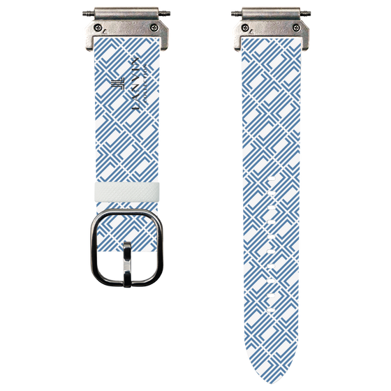 スマートウォッチレザーバンド［ LANVIN COLLECTION - ロゴパターン ］