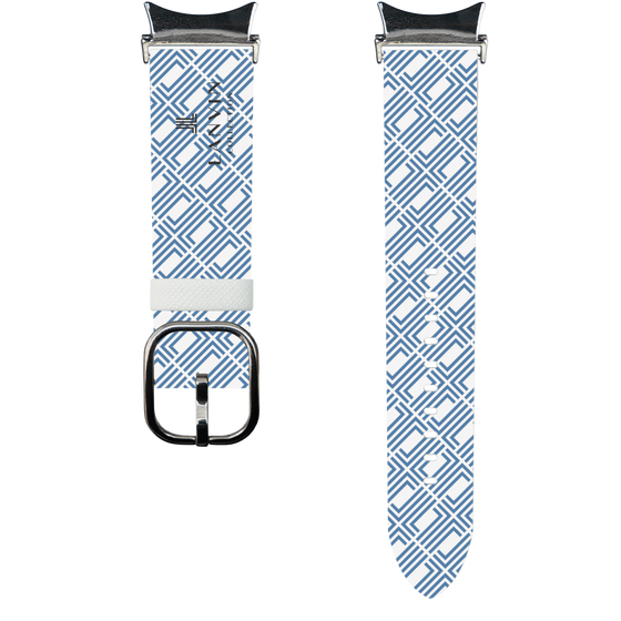 スマートウォッチレザーバンド［ LANVIN COLLECTION - ロゴパターン ］