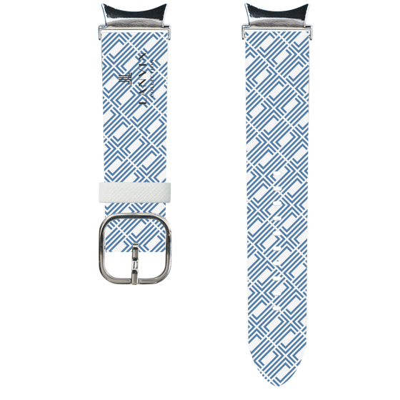 スマートウォッチレザーバンド［ LANVIN COLLECTION - ロゴパターン ］