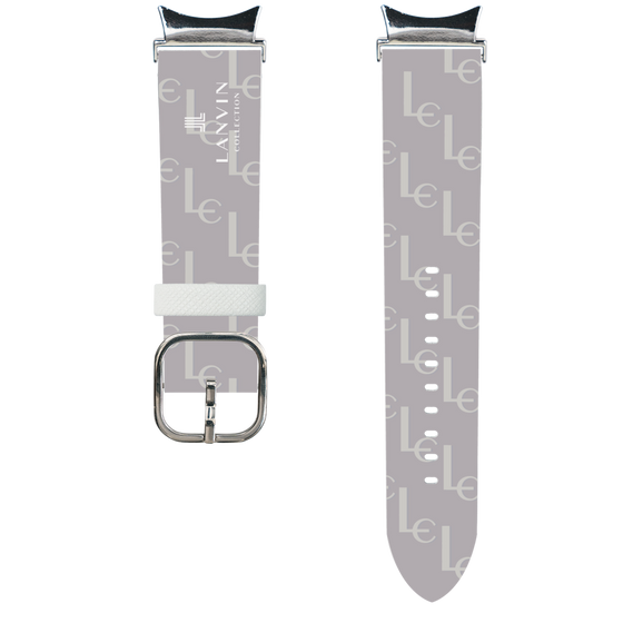 スマートウォッチレザーバンド［ LANVIN COLLECTION - ジオメトリック ］