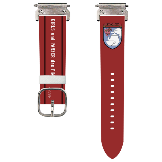 スマートウォッチレザーバンド［ ガールズ＆パンツァー - 聖グロリアーナ女学院 ］