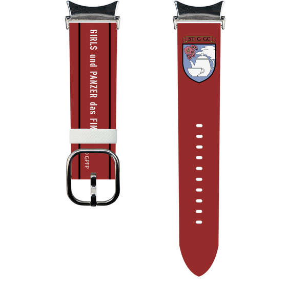 スマートウォッチレザーバンド［ ガールズ＆パンツァー - 聖グロリアーナ女学院 ］