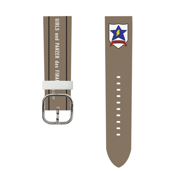 スマートウォッチレザーバンド［ ガールズ＆パンツァー - サンダース大学付属高校 ］