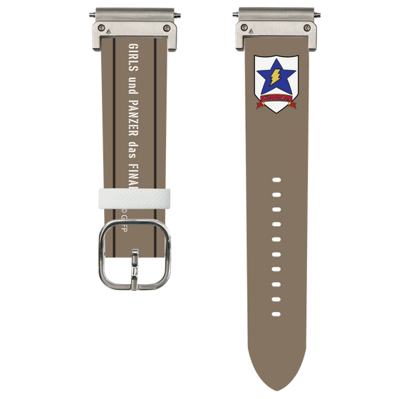 スマートウォッチレザーバンド［ ガールズ＆パンツァー - サンダース大学付属高校 ］