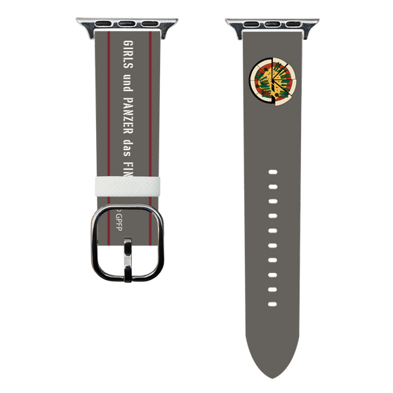 スマートウォッチレザーバンド［ ガールズ＆パンツァー - アンツィオ高校 ］