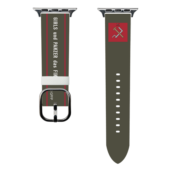 スマートウォッチレザーバンド［ ガールズ＆パンツァー - プラウダ高校 ］