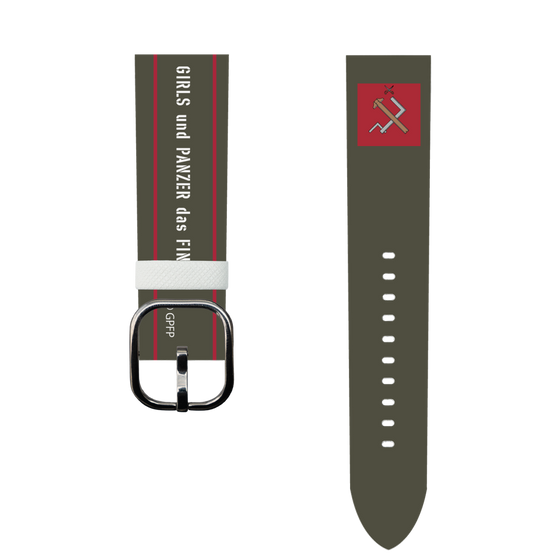 スマートウォッチレザーバンド［ ガールズ＆パンツァー - プラウダ高校 ］