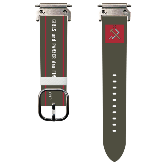 スマートウォッチレザーバンド［ ガールズ＆パンツァー - プラウダ高校 ］