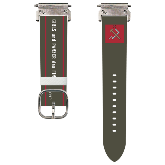 スマートウォッチレザーバンド［ ガールズ＆パンツァー - プラウダ高校 ］