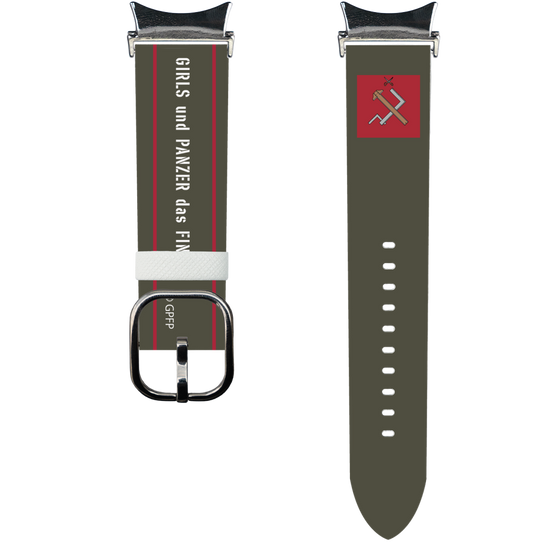 スマートウォッチレザーバンド［ ガールズ＆パンツァー - プラウダ高校 ］