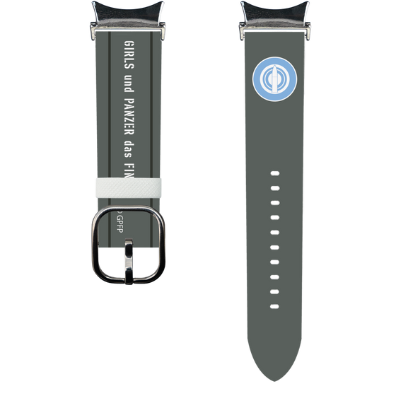 スマートウォッチレザーバンド［ ガールズ＆パンツァー - 大学選抜チーム ］