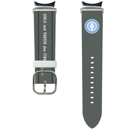 スマートウォッチレザーバンド［ ガールズ＆パンツァー - 大学選抜チーム ］