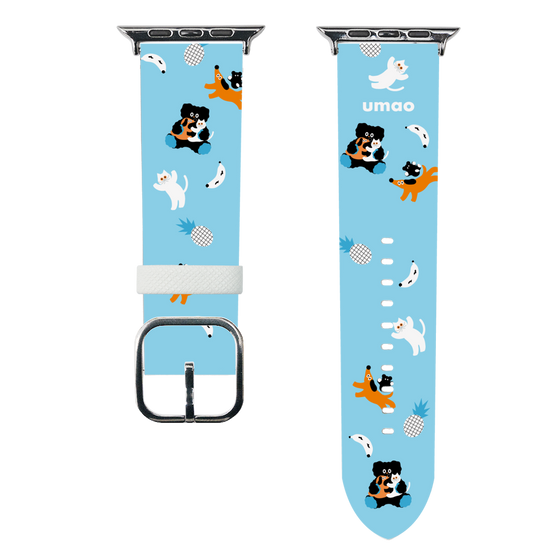 スマートウォッチレザーバンド［ umao - 動物 ］