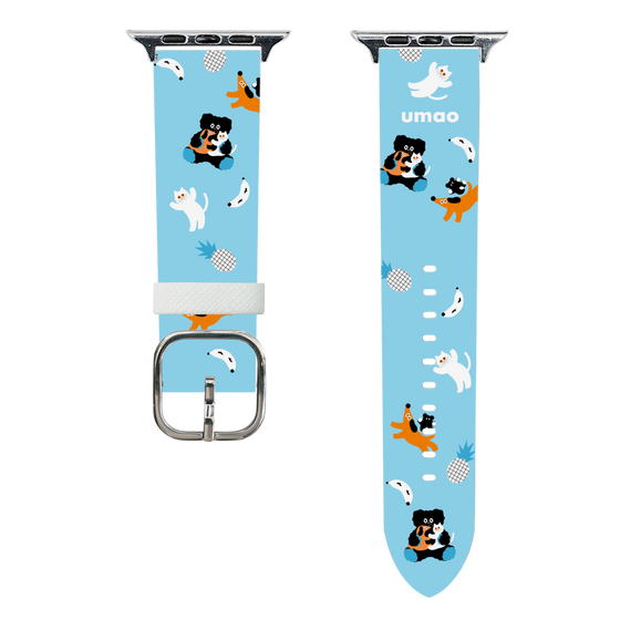 スマートウォッチレザーバンド［ umao - 動物 ］