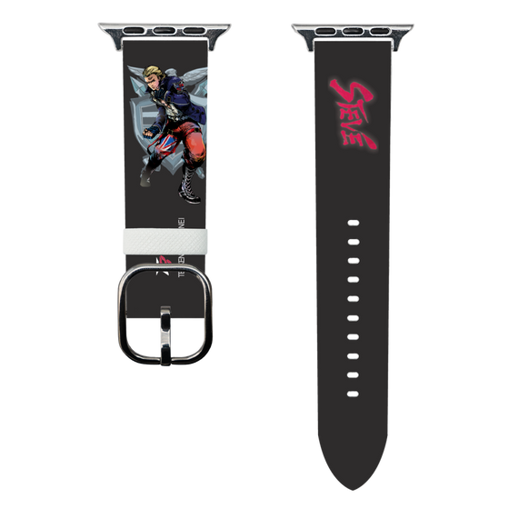 スマートウォッチレザーバンド［ 鉄拳 - スティーブ・フォックス ］