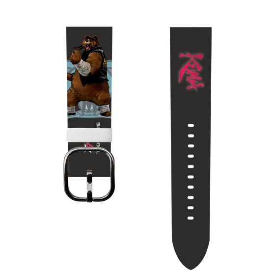スマートウォッチレザーバンド［ 鉄拳 - クマ ］