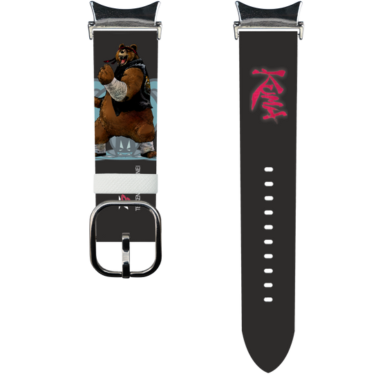 スマートウォッチレザーバンド［ 鉄拳 - クマ ］
