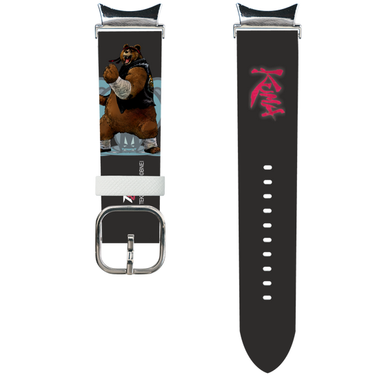 スマートウォッチレザーバンド［ 鉄拳 - クマ ］