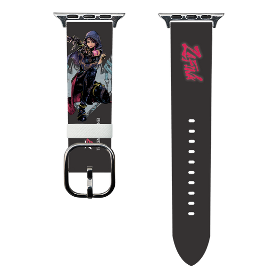 スマートウォッチレザーバンド［ 鉄拳 - ザフィーナ ］