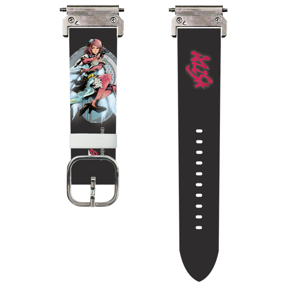 スマートウォッチレザーバンド［ 鉄拳 - アリサ・ボスコノビッチ ］