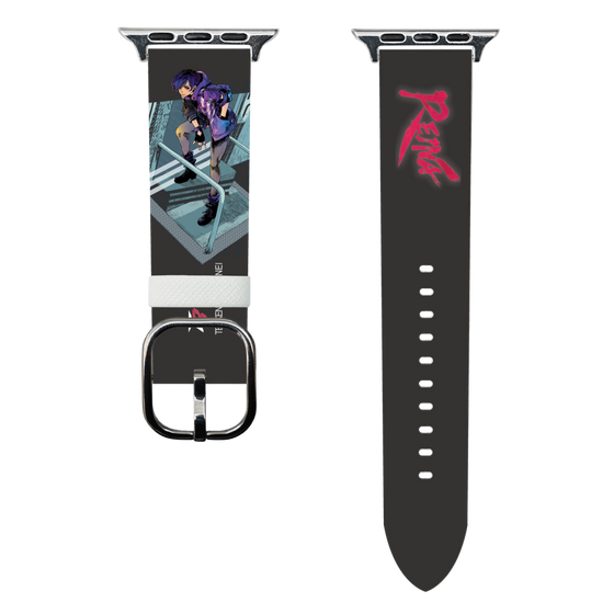 スマートウォッチレザーバンド［ 鉄拳 - 麗奈 ］