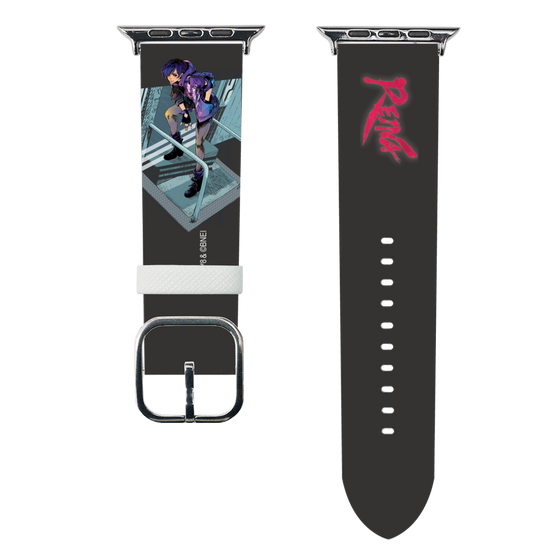 スマートウォッチレザーバンド［ 鉄拳 - 麗奈 ］