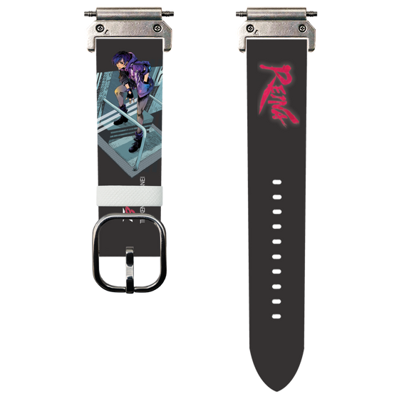 スマートウォッチレザーバンド［ 鉄拳 - 麗奈 ］