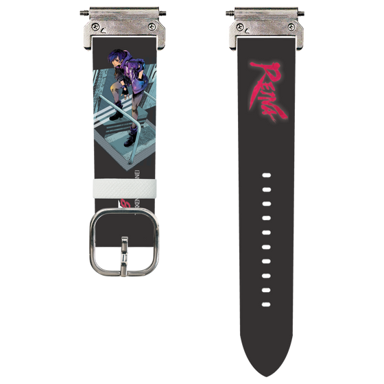 スマートウォッチレザーバンド［ 鉄拳 - 麗奈 ］