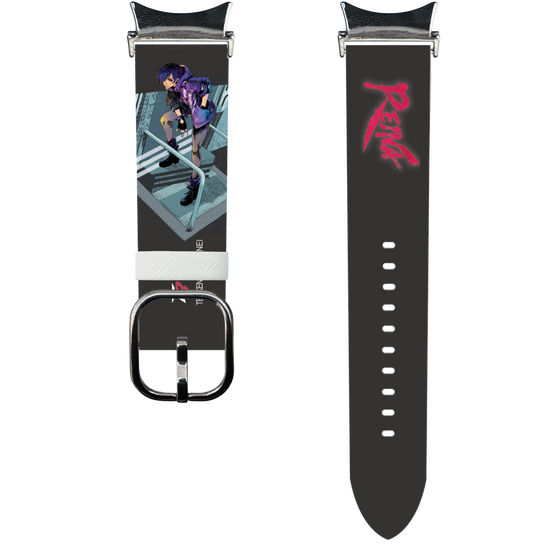 スマートウォッチレザーバンド［ 鉄拳 - 麗奈 ］