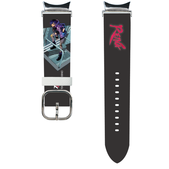 スマートウォッチレザーバンド［ 鉄拳 - 麗奈 ］